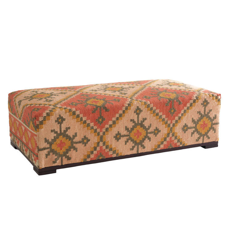 Annie Selke Home Reed Kilim Upholstered Bench Wayfair